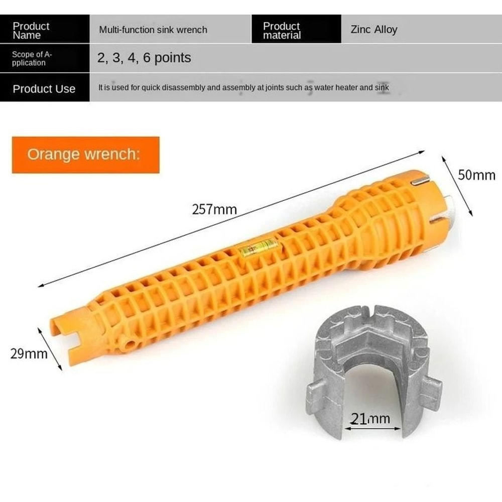MultiFunctional Sink Wrench Tool 6