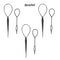 Ponytail Styling Loop Tool Set 4