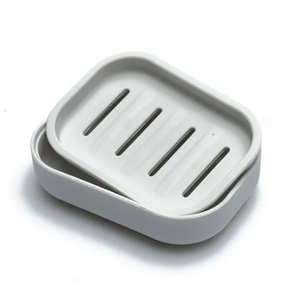 Double Layer Soap Dish With Lid 6