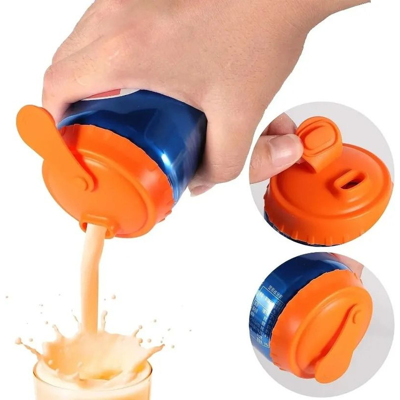 Reusable Silicone Soda Can Lid 2