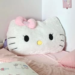 large cat back cushion plush pillow