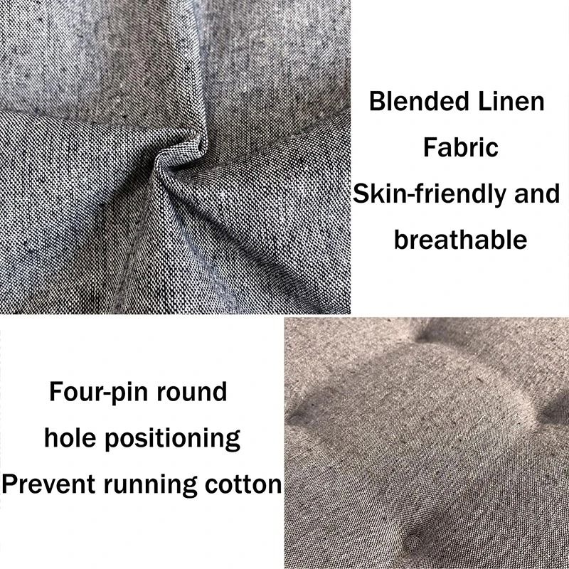 Cotton Linen Chair Cushion 3