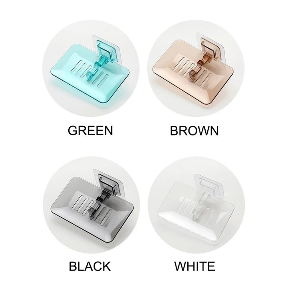 Transparent Wall Mounted Soap Holder 4
