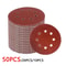 8 Hole Sanding Disc Set For Wood And Metal 125mm Multiple Grits 0