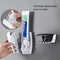 Wall Mounted Toothbrush And Toothpaste Holder Set 1