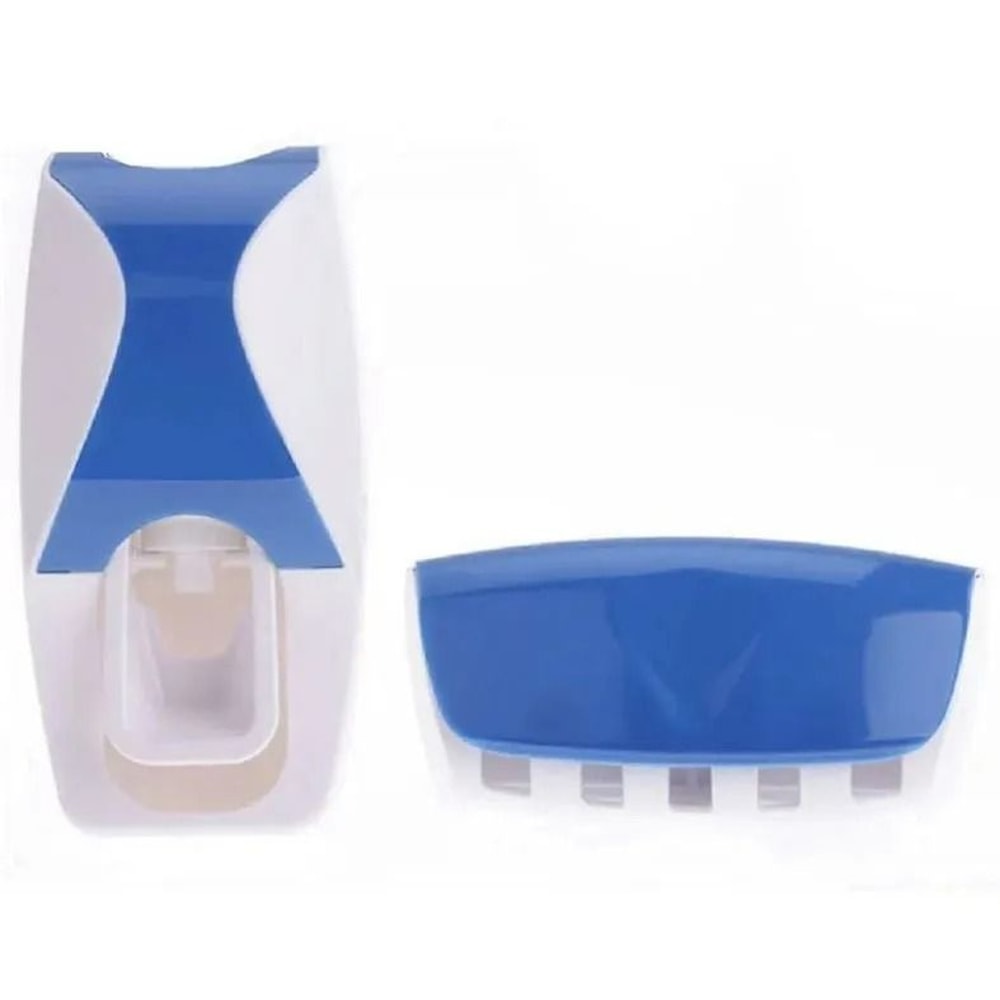 Wall Mounted Toothbrush And Toothpaste Holder Set 6