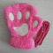 Plush Cat Paw Fingerless Gloves 7