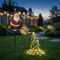 Solar Santa Claus Kettle Light For Garden And Outdoor Christmas Decoration 3