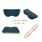 Silicone Zipper Eyeglass Case 4