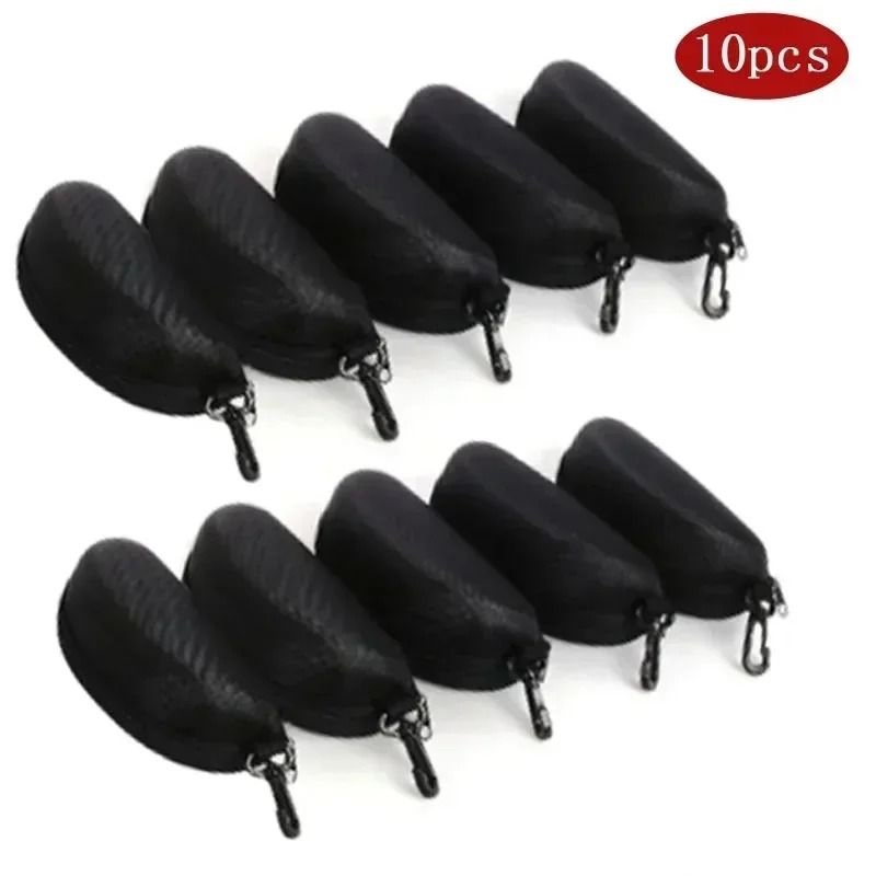 Portable Zipper Sunglasses Case With Hook 3