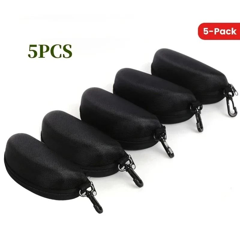 Portable Zipper Sunglasses Case With Hook 6