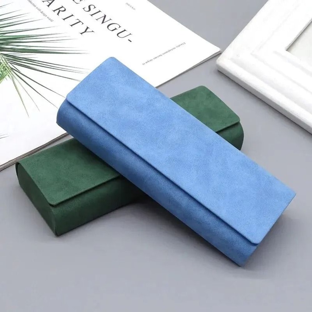 PU Leather Hard Shell Glasses Case 2
