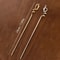 Golden Hip Hop Twist Hairpin Simple Alloy Stick Pin For Effortless Cool Style 1pc Or 2pcs 5