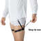 Mens Adjustable Shirt Stays Elastic NonSlip Garters To Keep Shirts Neat And Tucked All Day 1