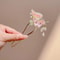 U Shaped Pearl Fan Hairpin 10