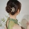 U Shaped Pearl Fan Hairpin 4