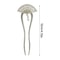 U Shaped Pearl Fan Hairpin 5