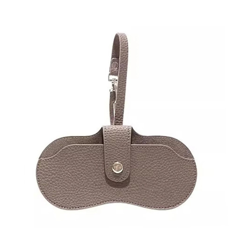 Magnetic Leather Glasses Case With Lanyard 9