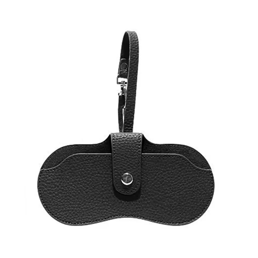 Magnetic Leather Glasses Case With Lanyard 8