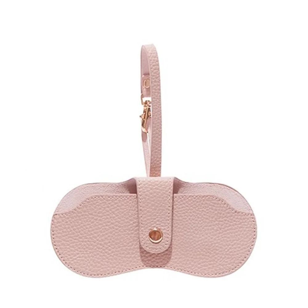 Magnetic Leather Glasses Case With Lanyard 10