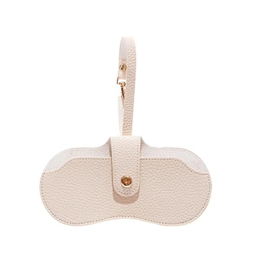 Magnetic Leather Glasses Case With Lanyard 11