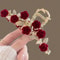 Antique Rose Hair Claw For Women 1
