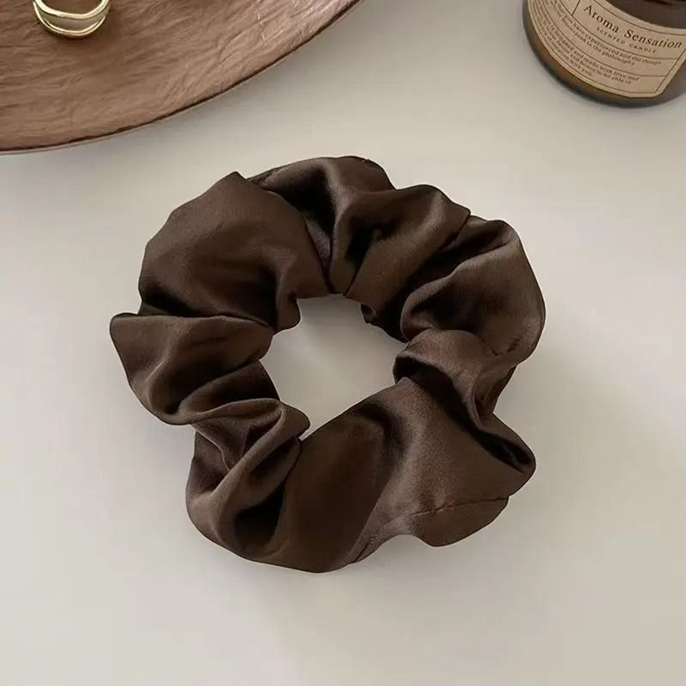 Satin Large Scrunchie Headband For Women And Girls 9