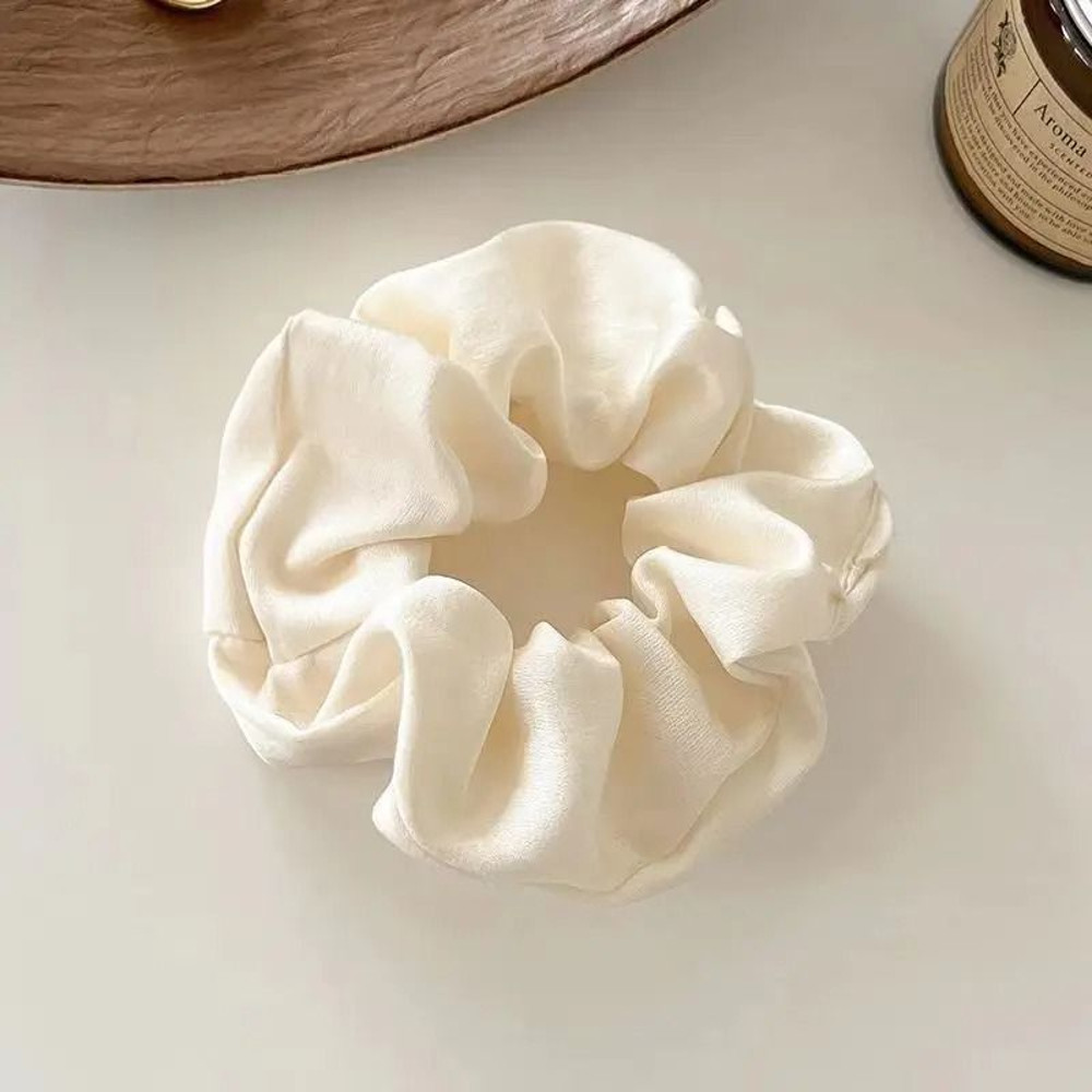 Satin Large Scrunchie Headband For Women And Girls 11