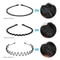 Unisex Metal Hairband Set 6 Pack 2