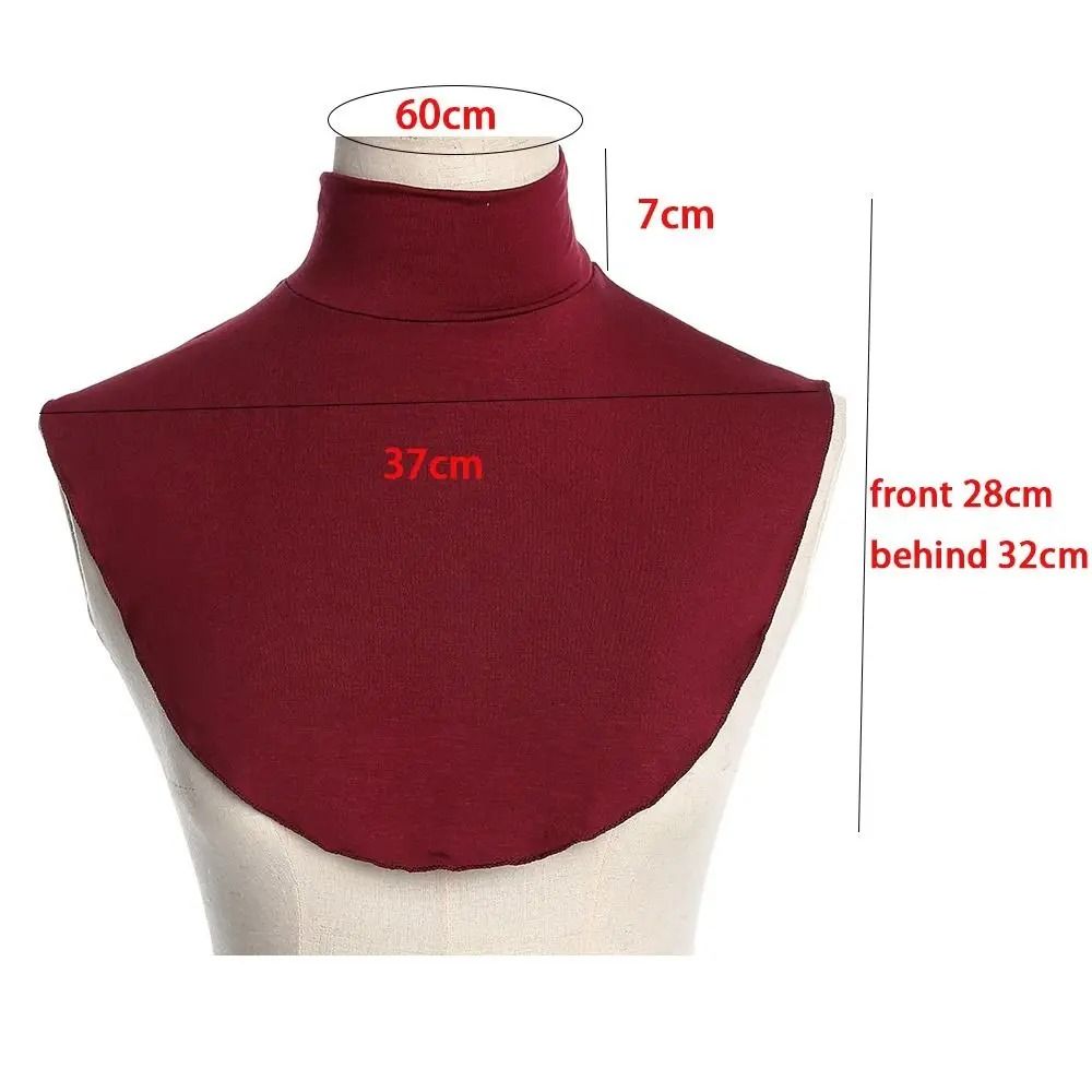 Soft Modal Turtleneck Hijab Neck Cover 5