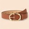 Classic PU Belt With Metal Buckle For Jeans And Dresses 3