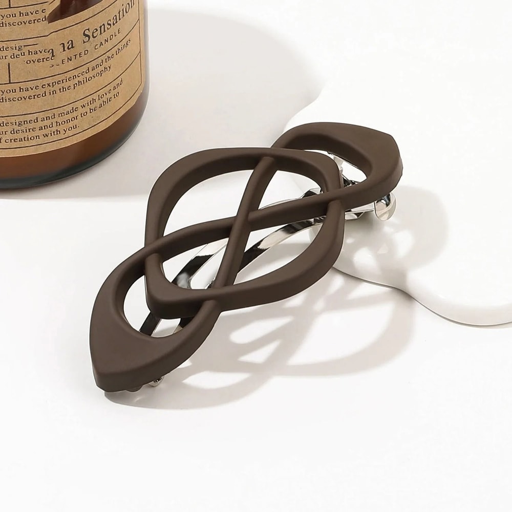 Hollow Matte Spring Hair Clip For Women 10