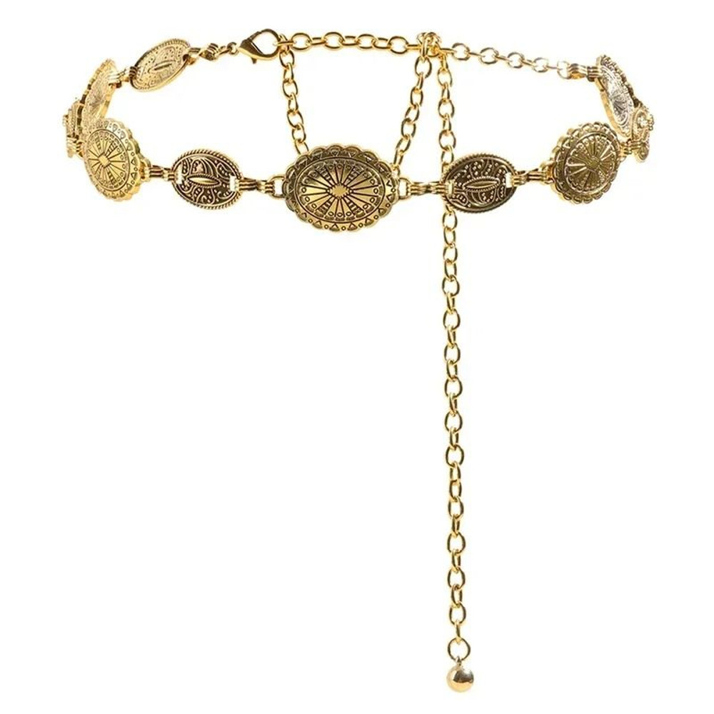 Retro Metal Waist Chain Belt For Women 6