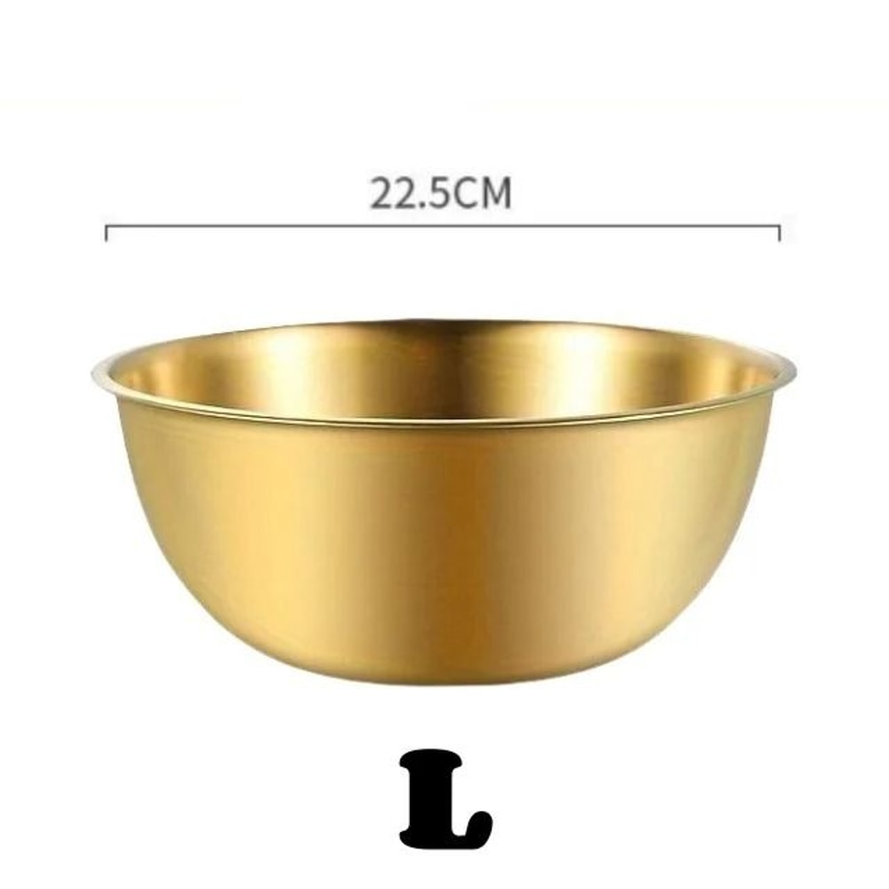 Stainless Steel Mixing Bowl Set With Measurement Scale 13