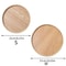 Round Wooden Serving Tray For Home And Kitchen 10