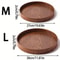 Round Wooden Serving Tray For Home And Kitchen 16