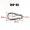 Stainless Steel Quick Link Spring Hook 3