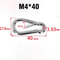 Stainless Steel Quick Link Spring Hook 4