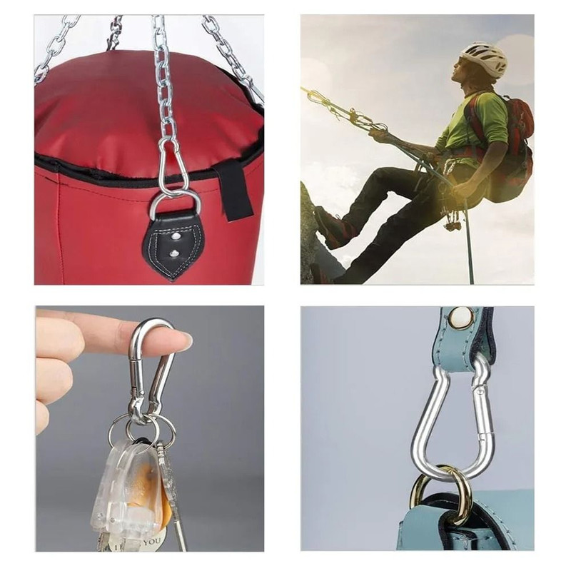 Stainless Steel Quick Link Spring Hook 5