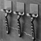 Stainless Steel Razor Holder Hooks For Bathroom Storage 4