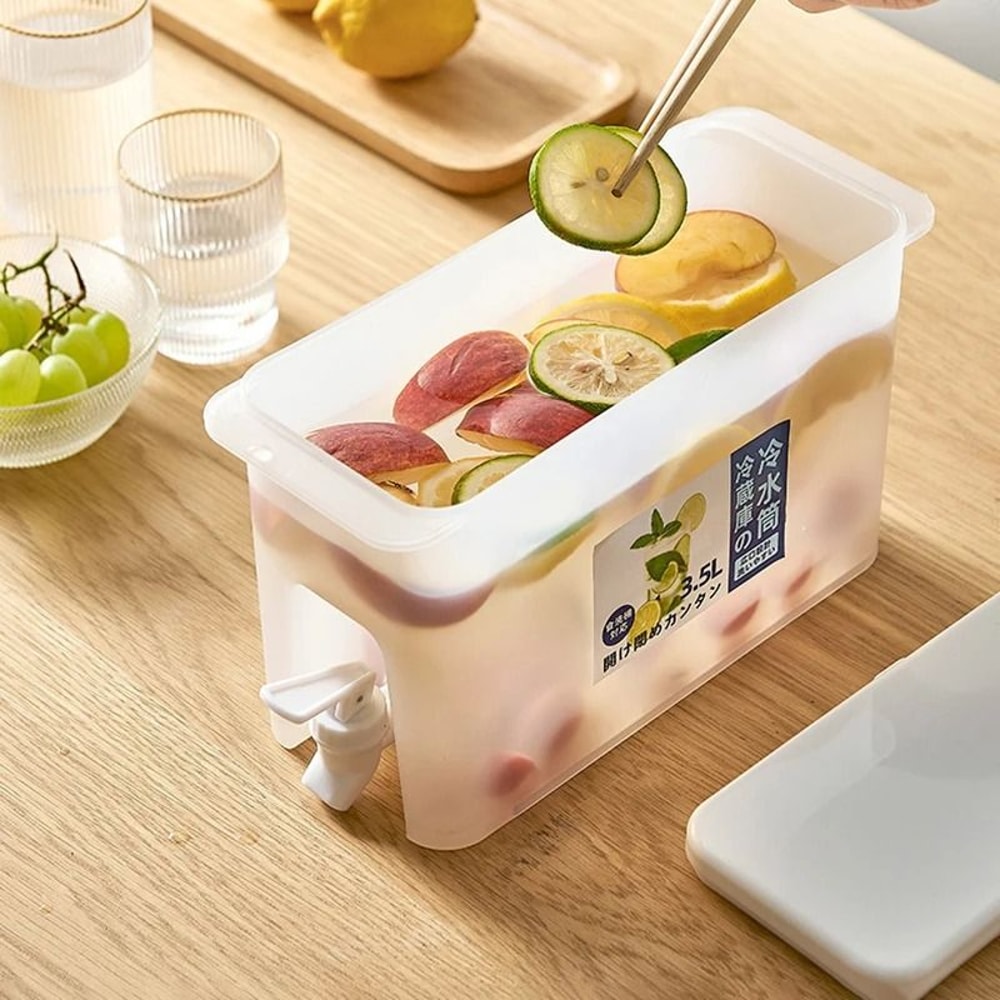 35L Refrigerator Beverage Dispenser With Faucet 2