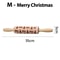 Engraved Wooden Christmas Rolling Pin For Cookies And Baking 8