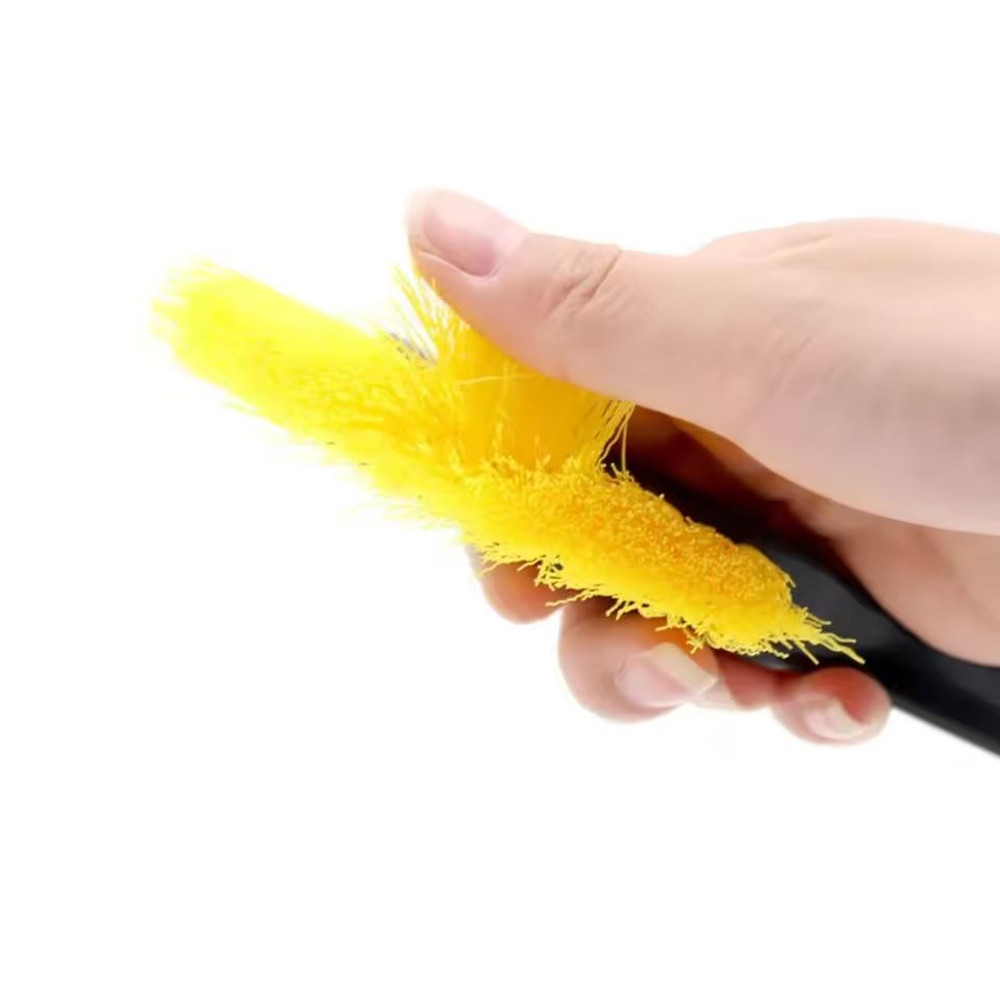 Car Wheel Tire Rim Brush Flexible Cleaning Tool 4
