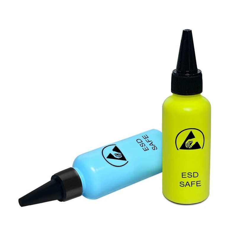 Anti Static Solvent Bottle With Needle 65ml Leak Proof Dispenser 2