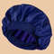 Women Satin Shower Cap Wide Brim Bonnet 22