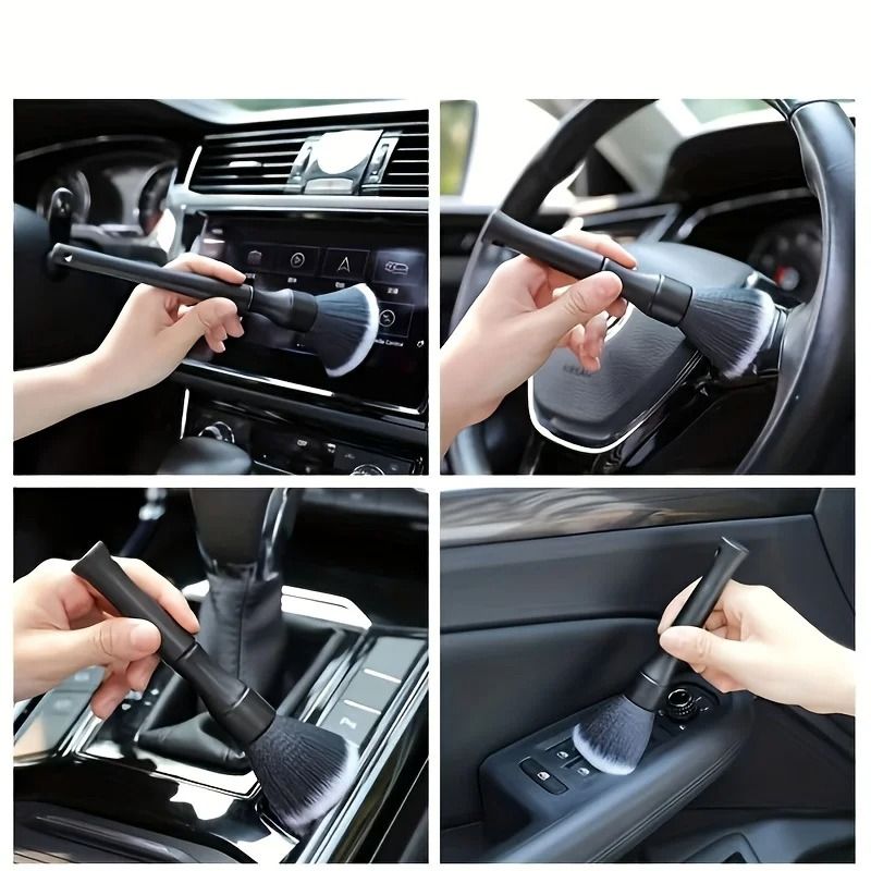 Car Interior Detailing Brush Soft Bristle Cleaning Tool 2