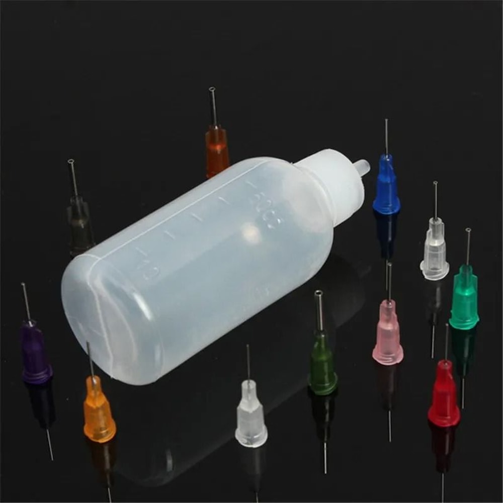 Transparent Glue Dispenser Bottle With Needles 30ml 50ml 4