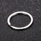Stainless Steel Key Flat Rings For DIY Keychains 20 Pieces 3