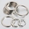 Stainless Steel Key Flat Rings For DIY Keychains 20 Pieces 4