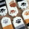 Women Winter Warm Fluffy Animal Paw Fuzzy Socks 2